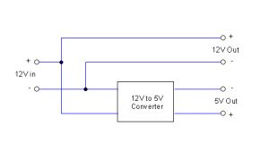 12V to 5V converter